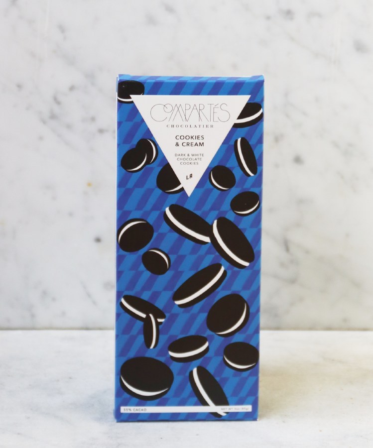Compartes Cookies & Cream, 3oz - DeLAURENTI